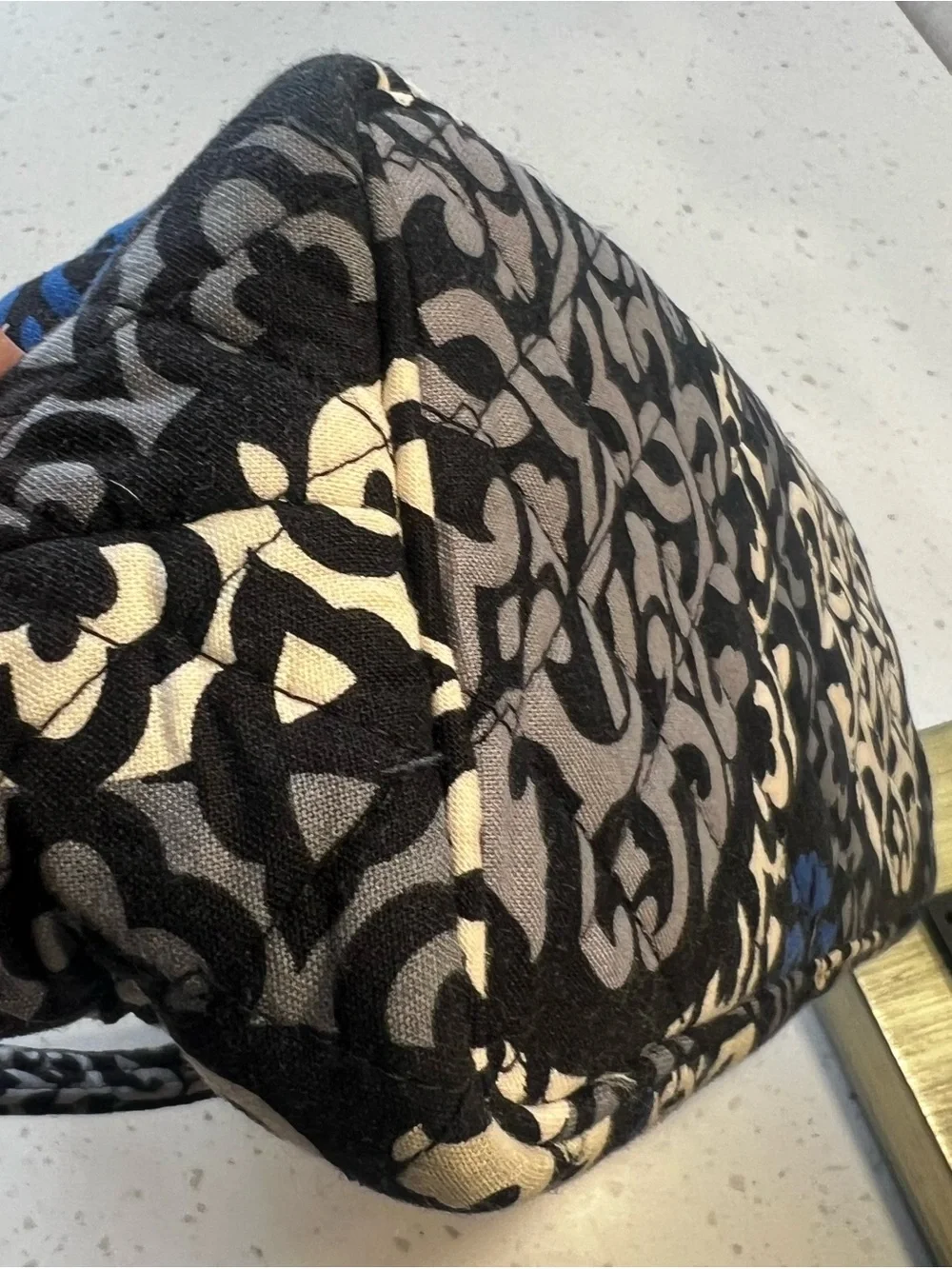 Vera Bradley Canterbury Cobalt Mini Tote